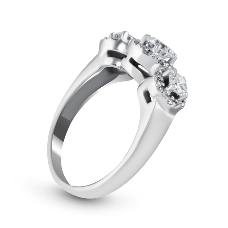 Кольцо с бриллиантами 0,91 ct | фото 2