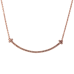 Колье Tiffany & Co Tiffany T Smile Small