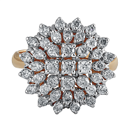 Кольцо с бриллиантами