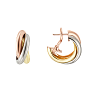 Серьги Cartier Trinity Classic