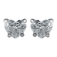 Серьги-пусеты 1,40 ct 