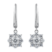 Серьги с бриллиантами