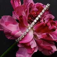Теннисный браслет 12.49 ct