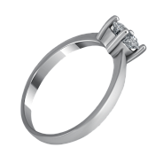 Кольцо с бриллиантом 1.00 ct