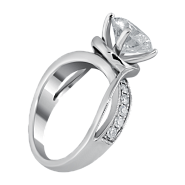 Кольцо с бриллиантом 2.05 ct