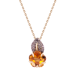 Подвеска Chanel Camelia Aquatique