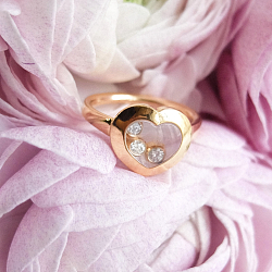 Кольцо Chopard Happy Curves