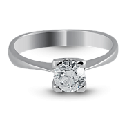 Кольцо с бриллиантом 0.55 ct