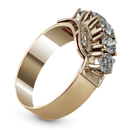 Кольцо с бриллиантами