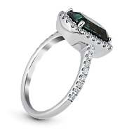 Кольцо с турмалином 4.03 ct