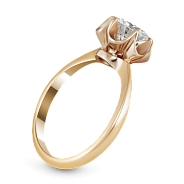 Кольцо с бриллиантом 1.22 ct