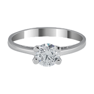 Кольцо с бриллиантом 0.61 ct