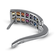 Серьги с сапфирами