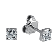 Серьги-пусеты 0.52 ct