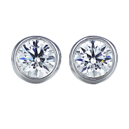 Серьги-пусеты 1,00 ct 