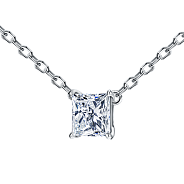 Колье с бриллиантом 0.87 ct