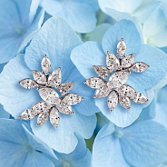 Серьги 5.00 ct