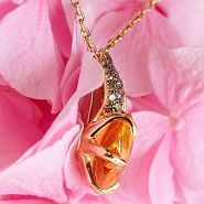 Подвеска Chanel Camelia Aquatique