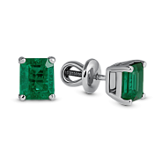 Серьги-пусеты 1.83 ct