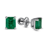Серьги-пусеты 1.83 ct