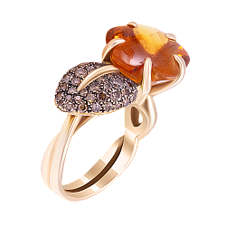 Кольцо Chanel Camelia Aquatique