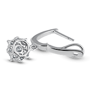 Серьги с бриллиантами