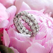 Серьги-конго 4.92 ct