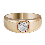 Кольцо с бриллиантом 1.01 ct