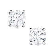 Серьги-пусеты 1.00 ct 