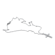 Подвеска "Крест" 0.78 ct